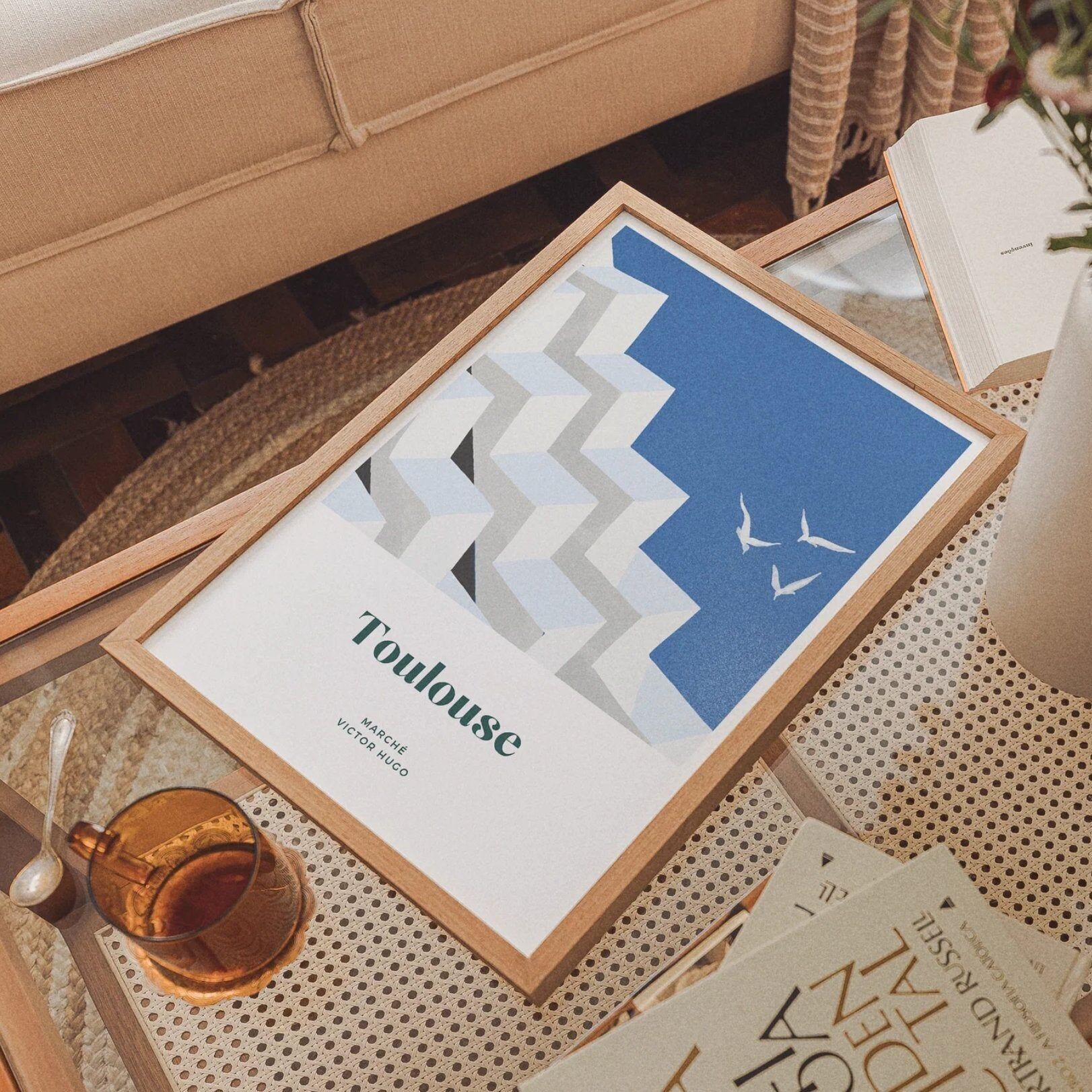 Cartel de Toulouse - Mercado de Victor Hugo