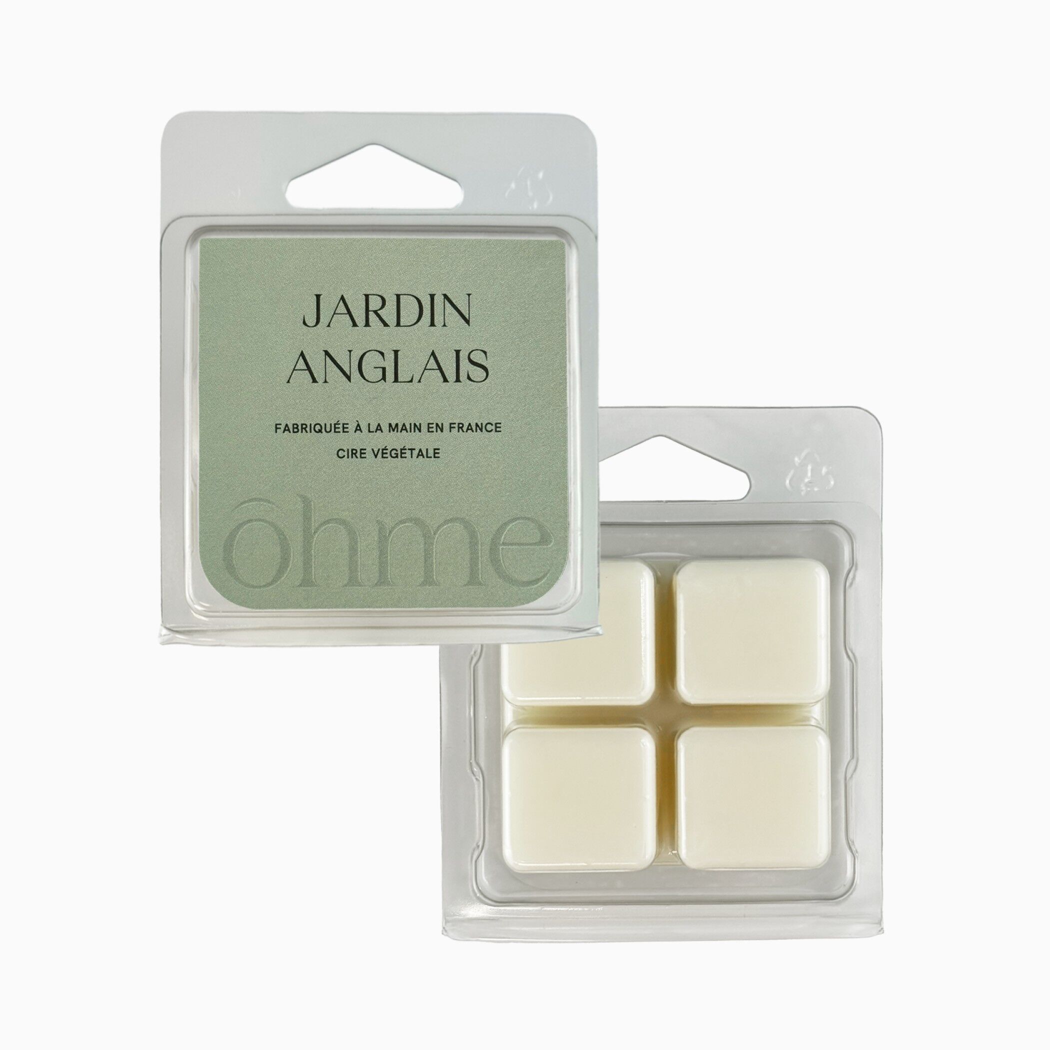 Cera fundente con aroma a Jardín Inglés | Cera de soja vegetal, 48 g