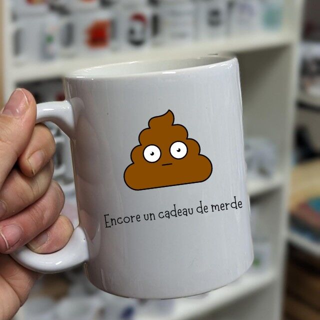 Tazza "un altro regalo di merda"