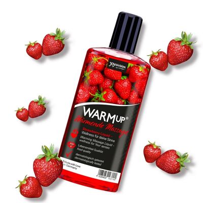 WARMup - Lubrifiant chauffant aromatisé - Fraise - 5 fl oz / 150 ml