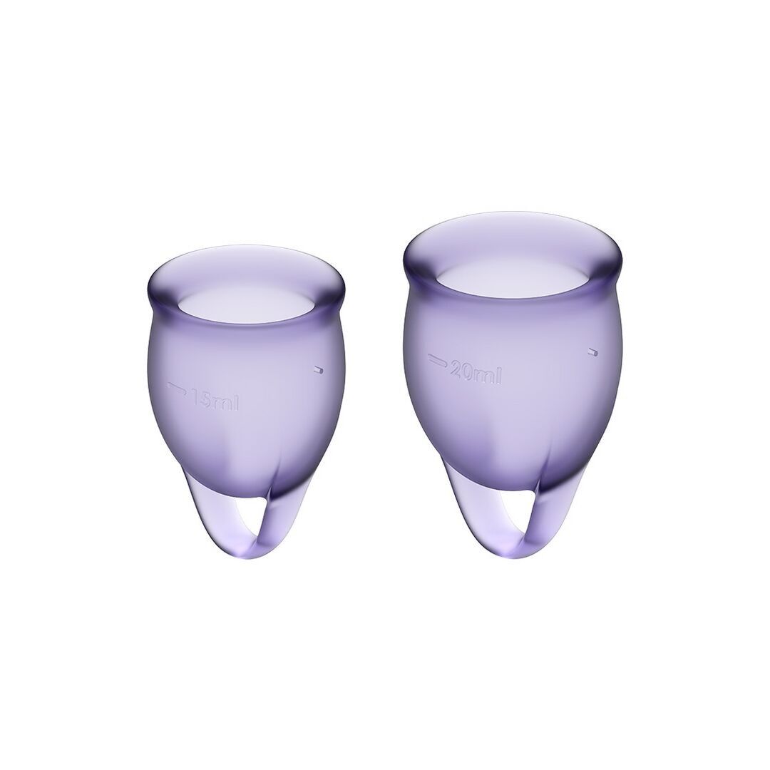 Satisfyer - Feel Confident - Menstrual Cup - Purple - Purple