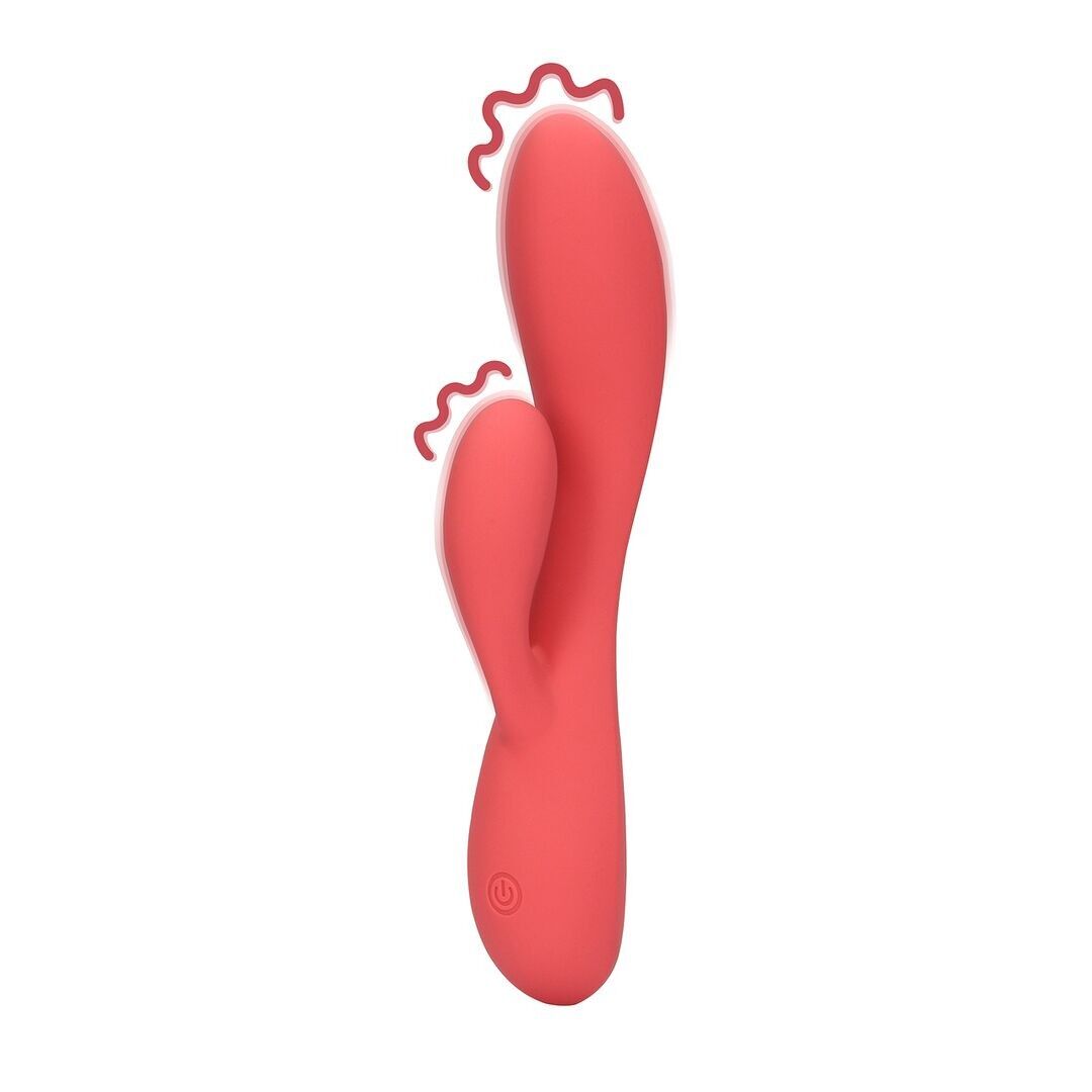 Loveline di Shots - Vibratore rabbit in silicone ultra morbido e liscio - Astro...