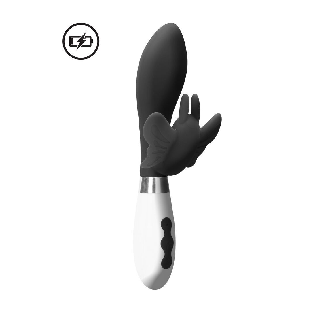 Luna by Shots – Alexios – Wiederaufladbarer Rabbit-Vibrator – Schwarz