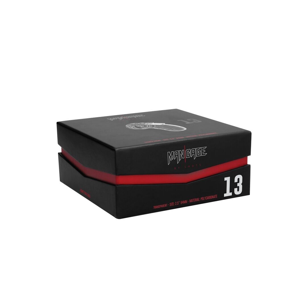 Cage de chasteté modèle 13 - 2.5 / 6,5 cm