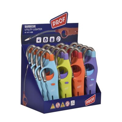 PROF flexible refillable lighter HAKE BI-COLORS