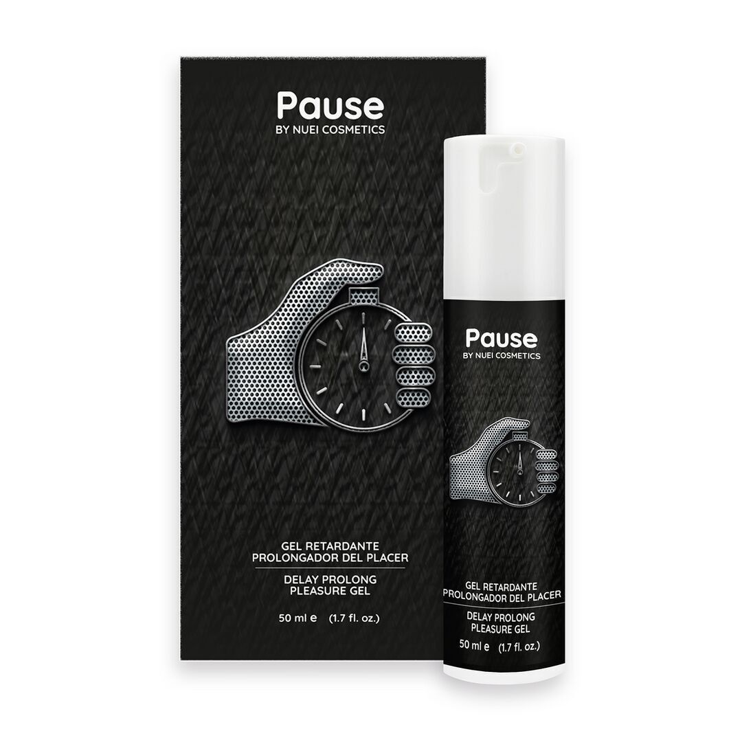 Nuei - Pause - Gel per il piacere ritardato per uomo - 1.7 once fluide / 50 ml