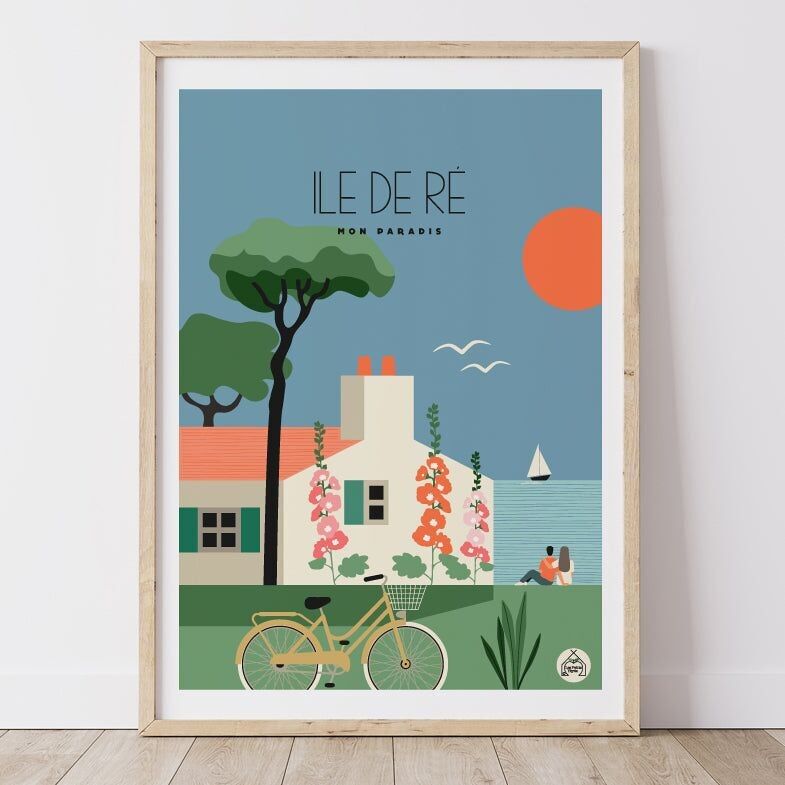 Manifesto della casa francese - Ile de Ré