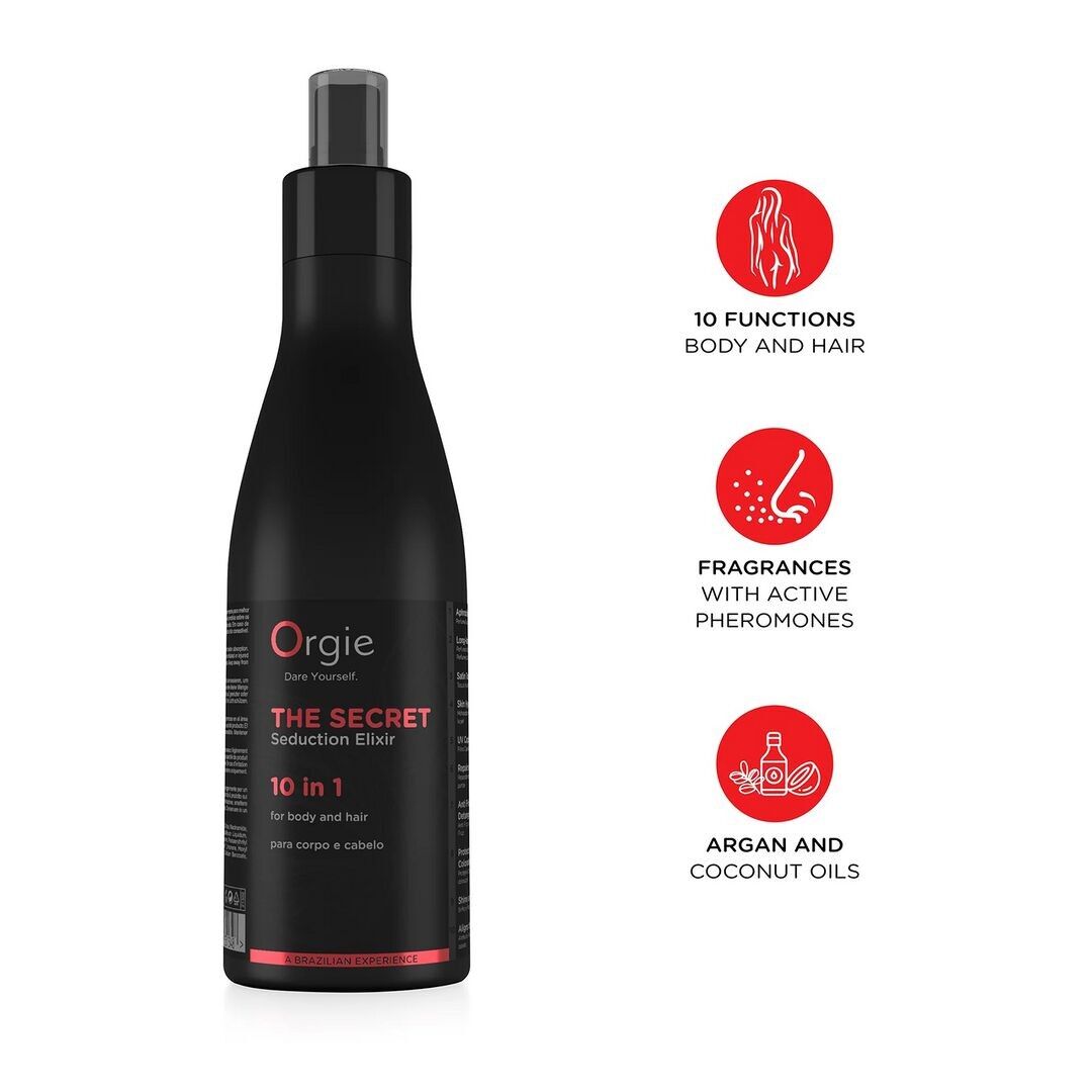 The Secret Seduction Elixir - Lozione per pelle e capelli con feromoni - 7 fl oz / 200 ml