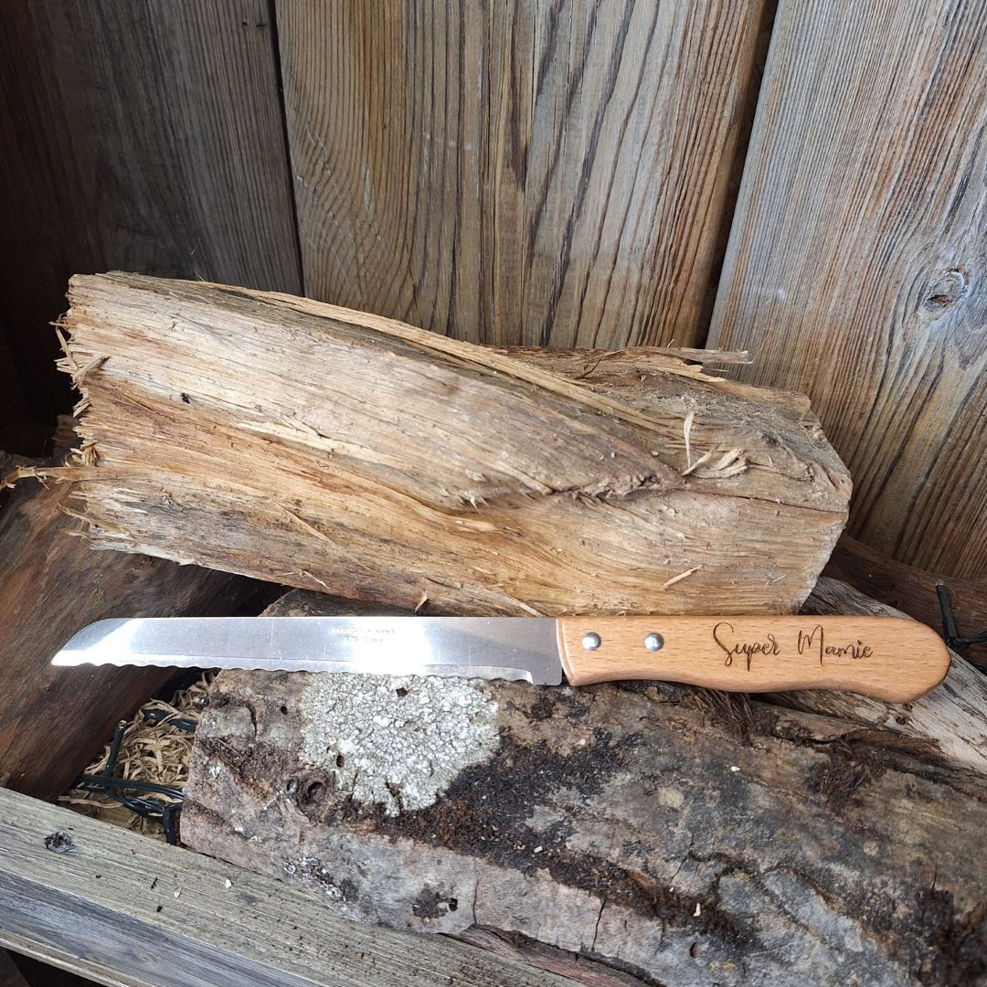 Coltello per il pane Super Granny (idea regalo per la festa della nonna)