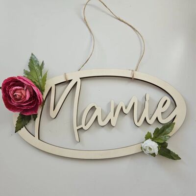 Decorazione murale in legno della nonna (idea regalo per la festa della nonna)
