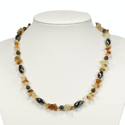collier magnétique agate