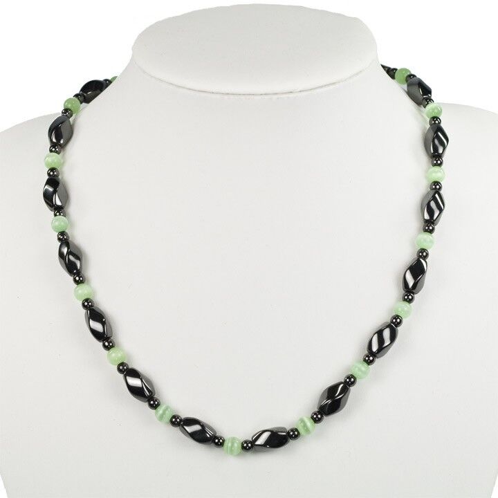 Collana magnetica Cateye, verde