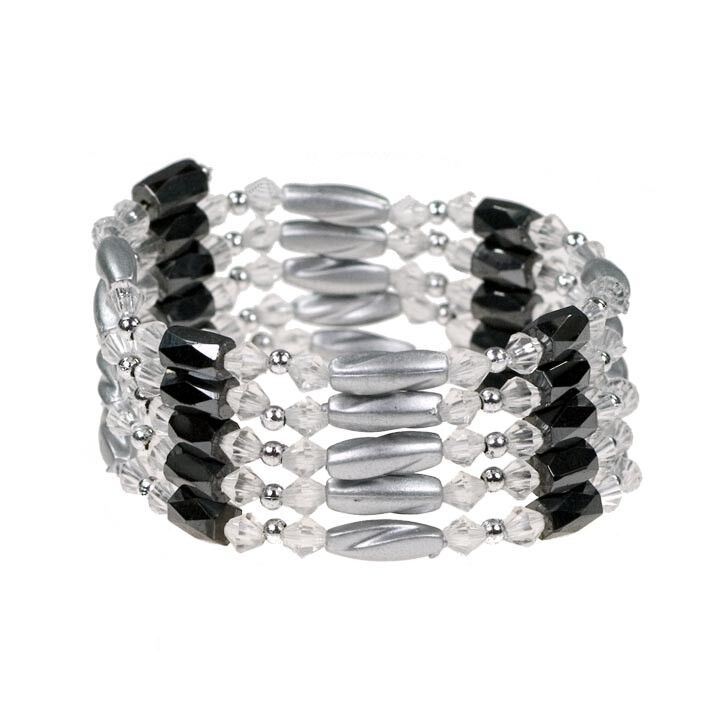 Offene Magnetkette, Silber