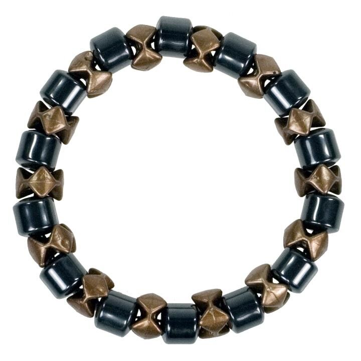 Magnetarmband Wheel, Braun