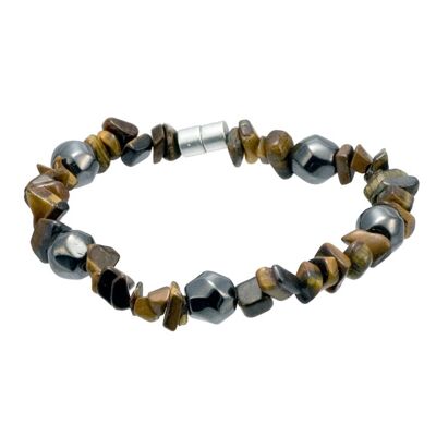Braccialetto magnetico Occhio di tigre 2