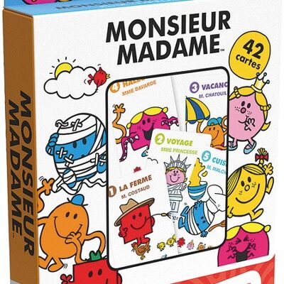 CARTAMUNDI - Gioco delle 7 Famiglie Signor Signora