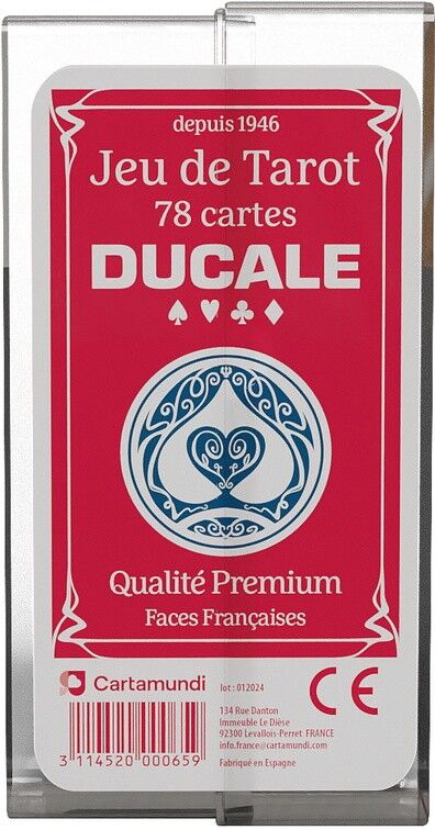 CARTAMUNDI – Schachtel mit 78 Ducale-Tarotkarten