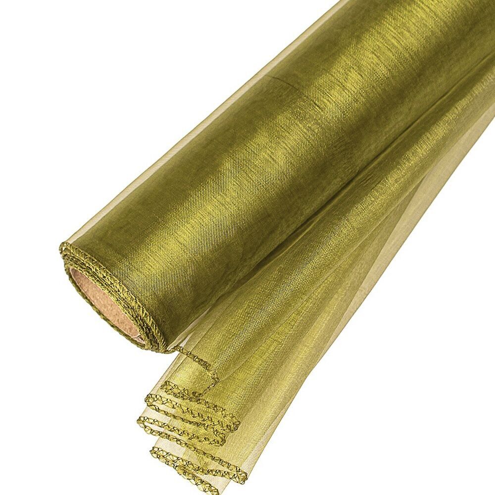 Organza 40cm x 8.2m - Verde jungla