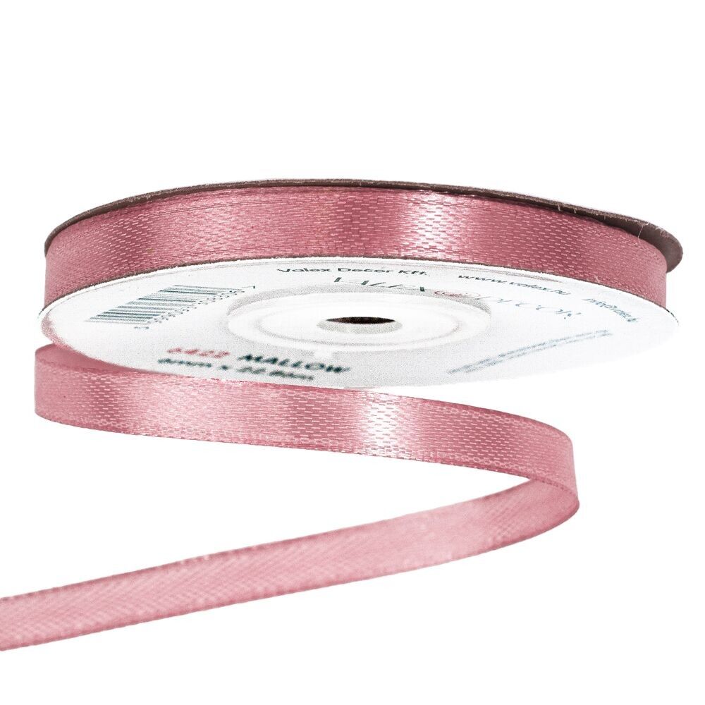 Satinband 6mm x 22,86m - Malve