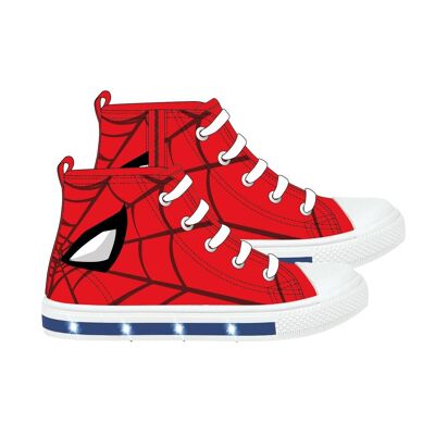 BASKETS EN TOILE SEMELLE PVC AVEC LUMIERE SPIDERMAN - 2300006736
