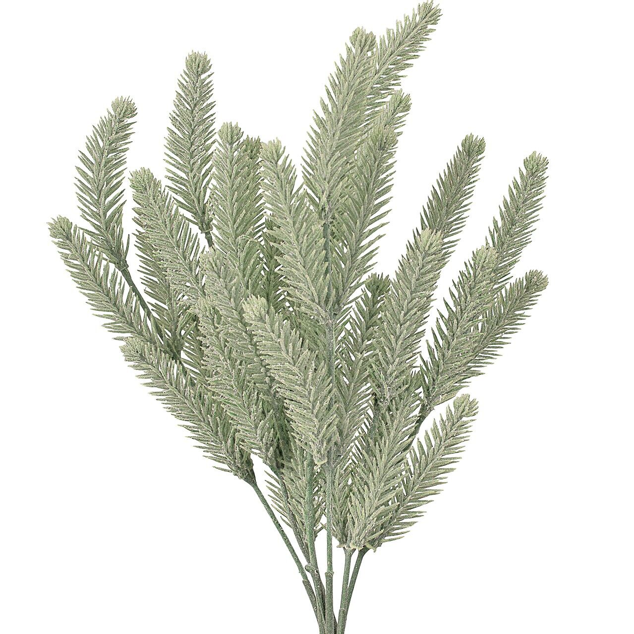 Frosted Dogtail Grass, dekorative Kunstpflanze, 32cm hoch