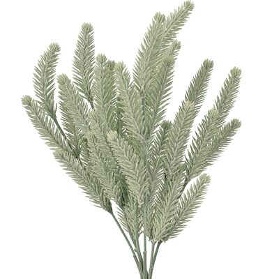Erba di coda di cane glassata, pianta artificiale decorativa, alta 32 cm