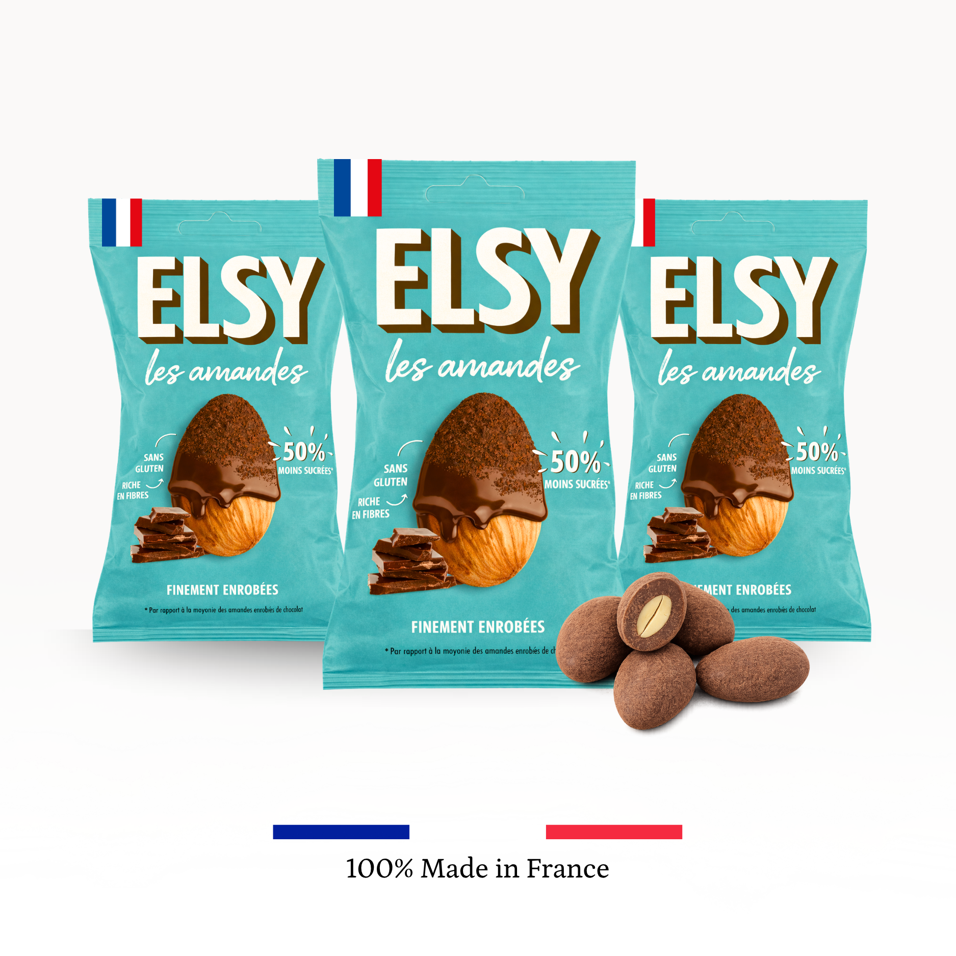 Finely roasted almonds coated in chocolate - 35g x 30