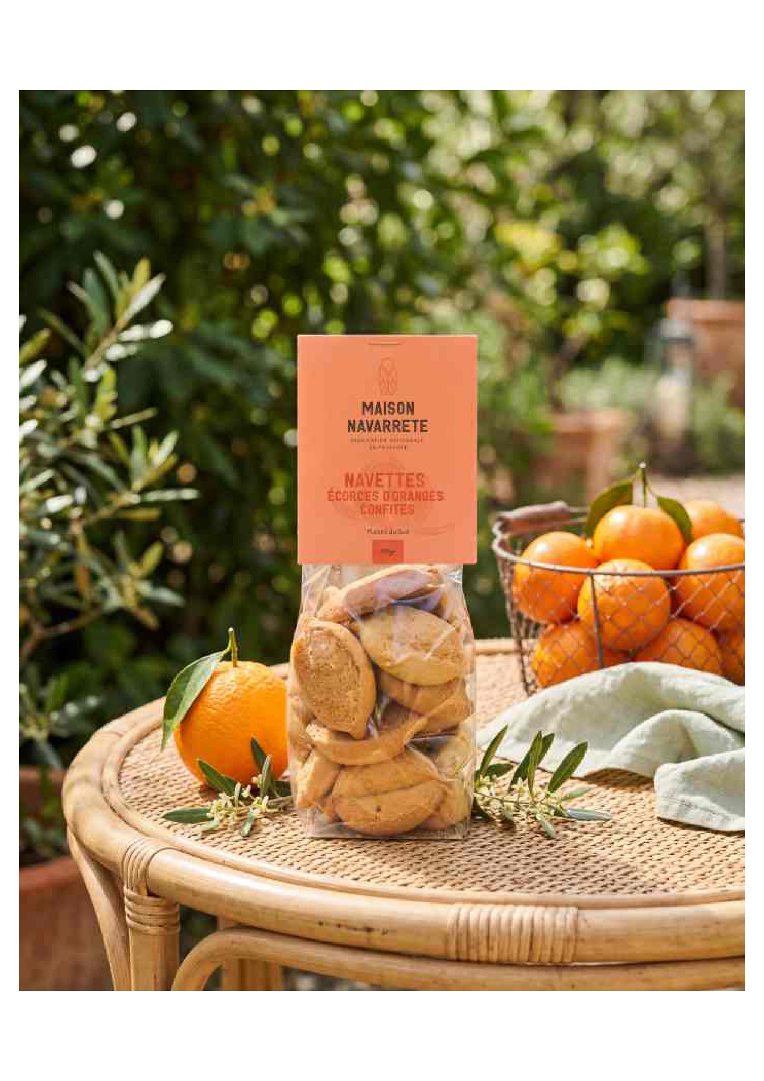 Candied orange peel shuttles 150g
