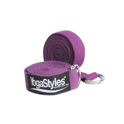 YogaStyles Cinghia Yoga Viola