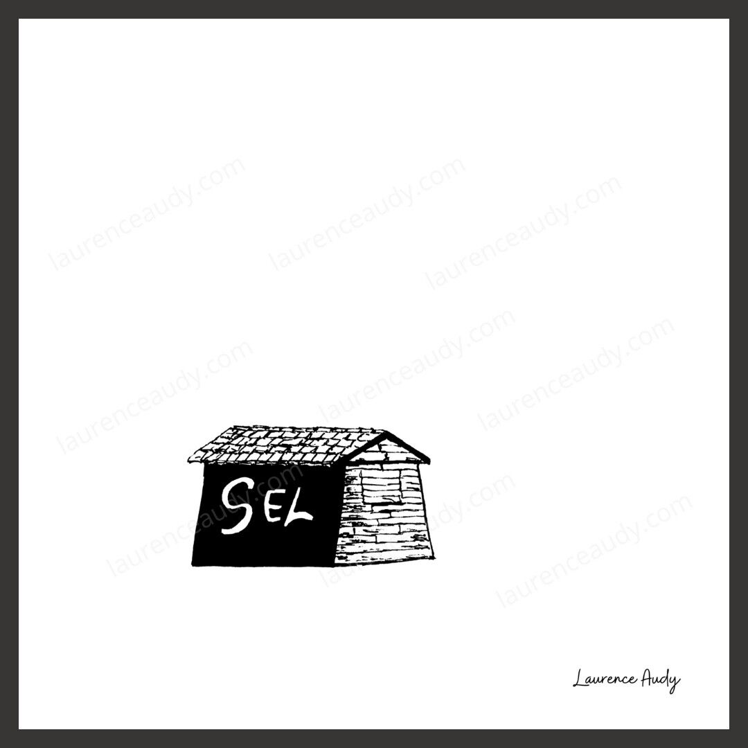 CORNICE O POSTER DISEGNO POETICO CABINA DEL SALE N°01