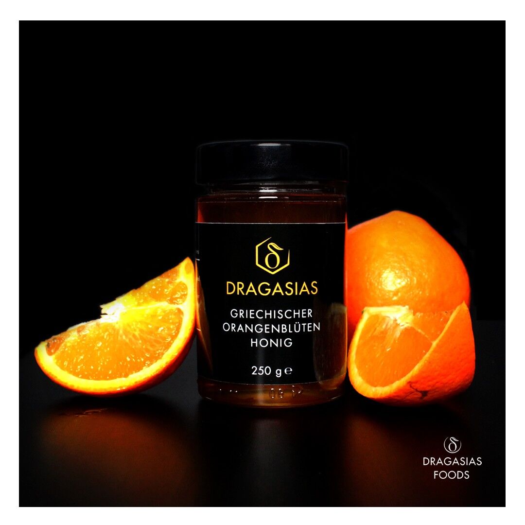 Miele di fiori d'arancio greco Dragasia 250 g