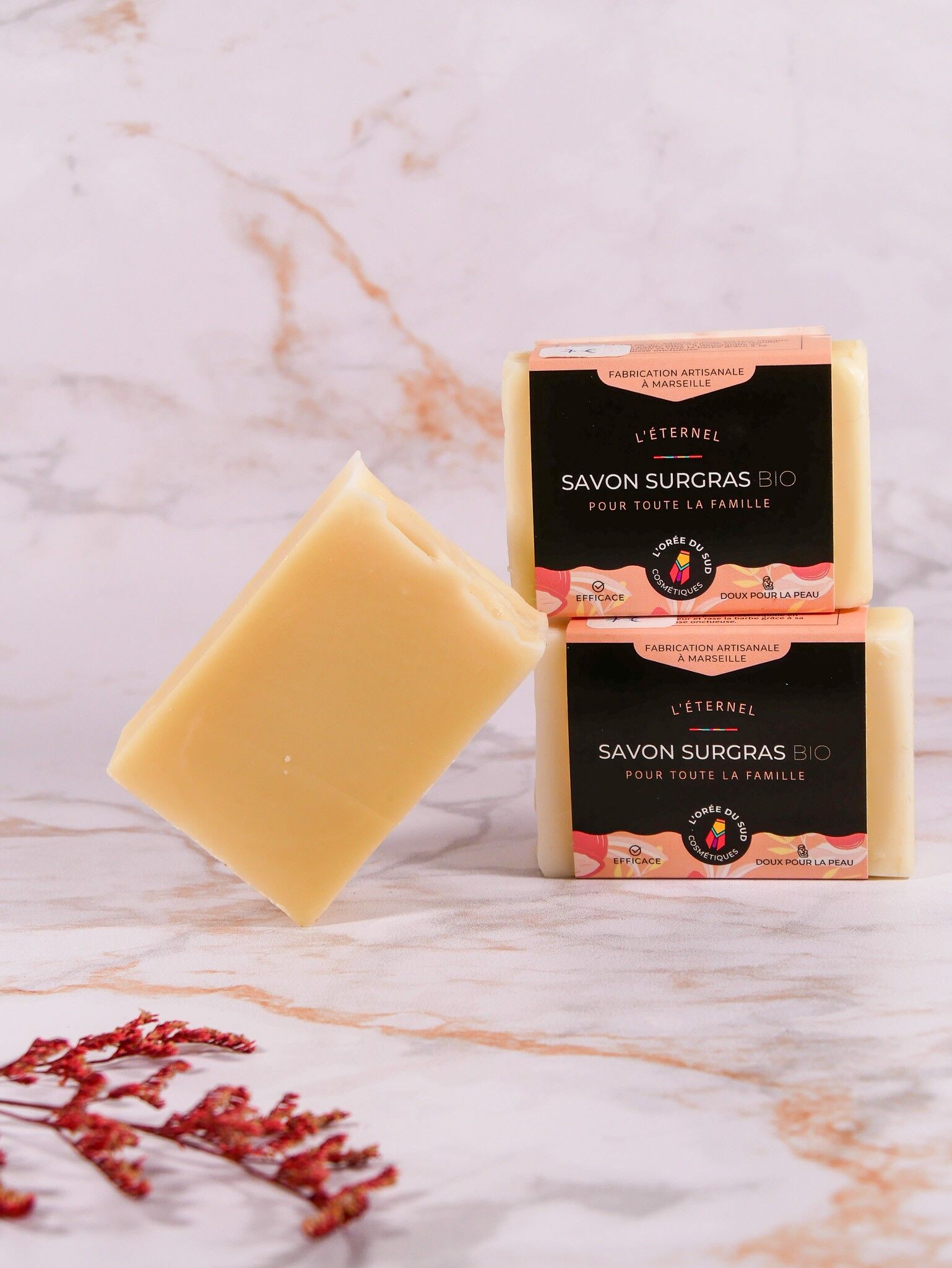 Bio-Seife für normale oder empfindliche Haut L’éternel 100g