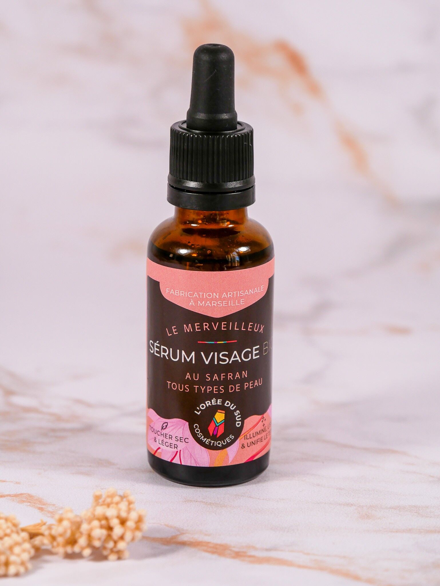 Bio-Safran-Gesichtsserum Le Merveilleux 30 ml