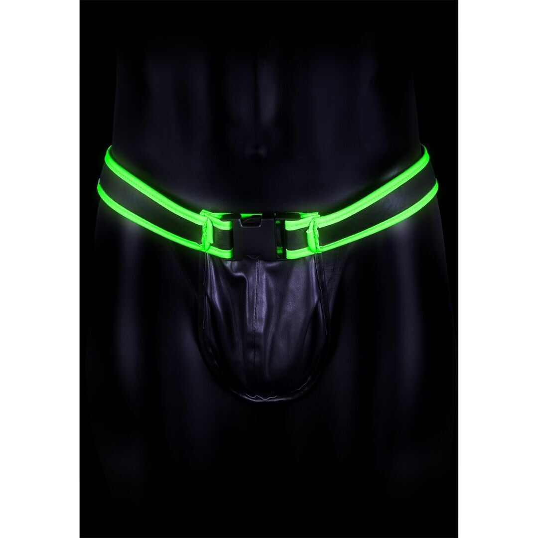 Autsch! von Shots – Jockstrap mit Schnalle – leuchtet im Dunkeln – S/M – Größe …
