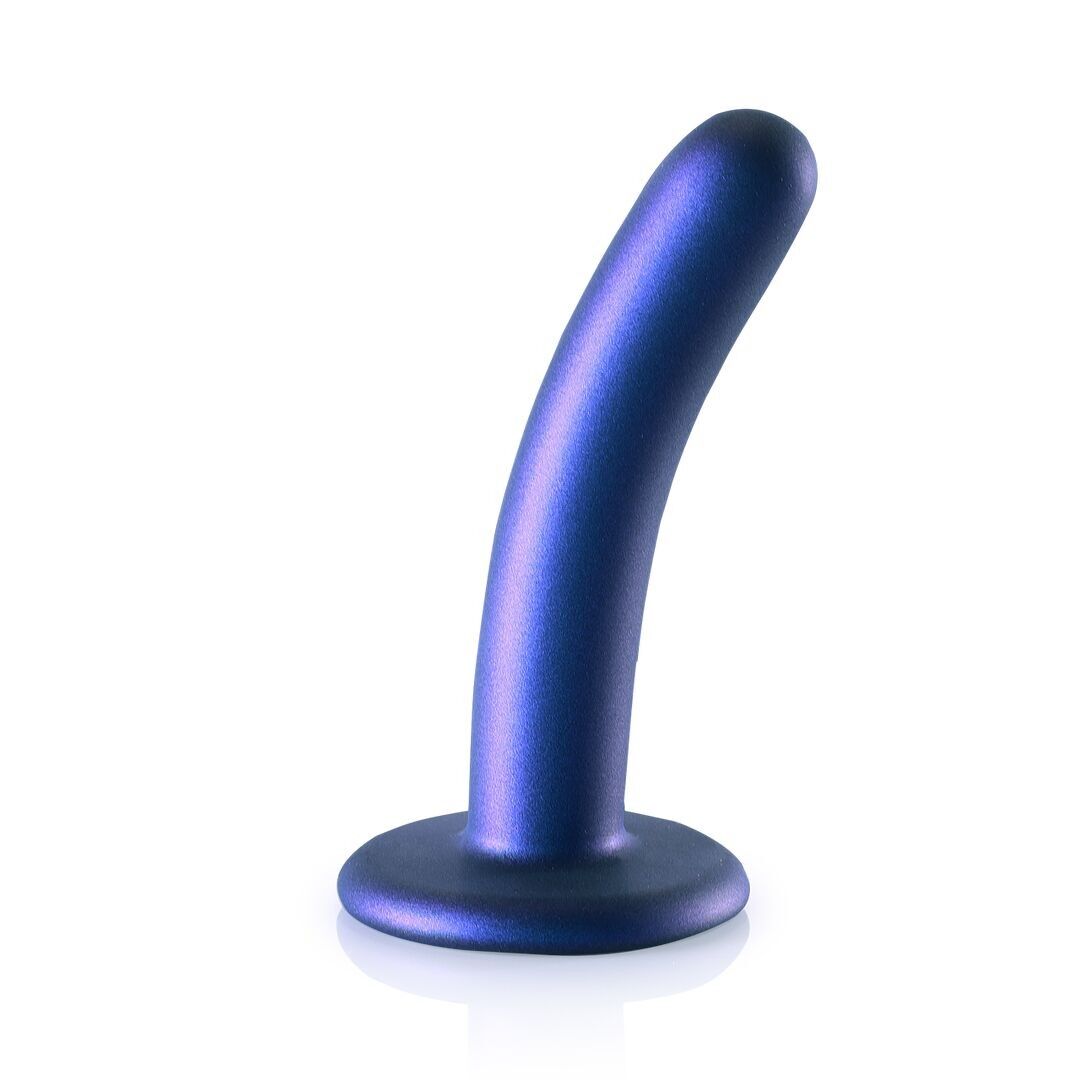 Ahi! di Shots - Dildo morbido in silicone per punto G - 5'' / 12 cm - Blu...