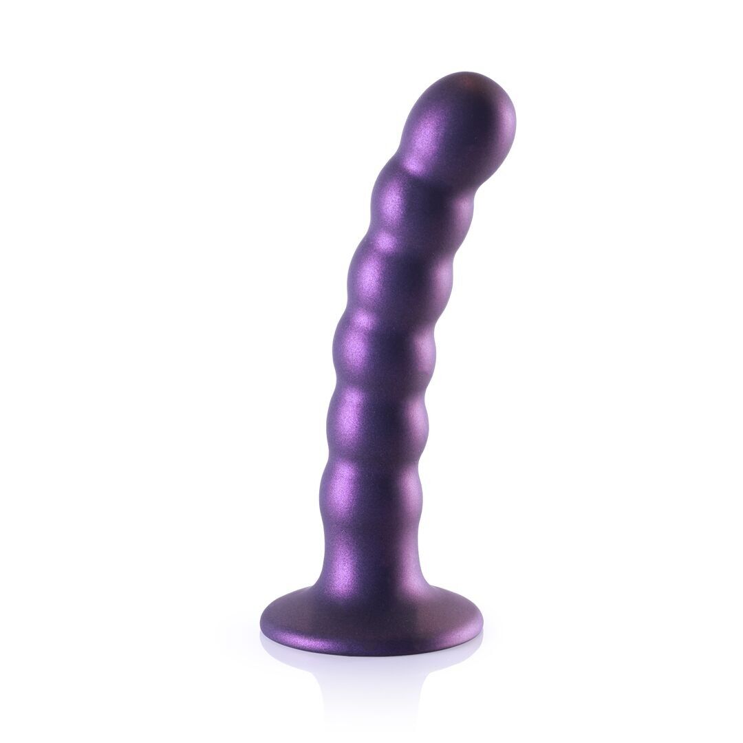 Ahi! di Shots - Dildo in silicone per punto G con perline - 5'' / 13 cm -...