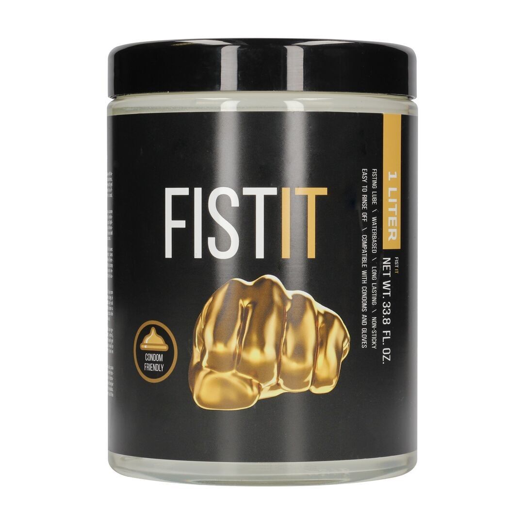 Fist It di Shots - Lubrificante a base d'acqua - Barattolo - 33.8 once fluide / 1000 ml