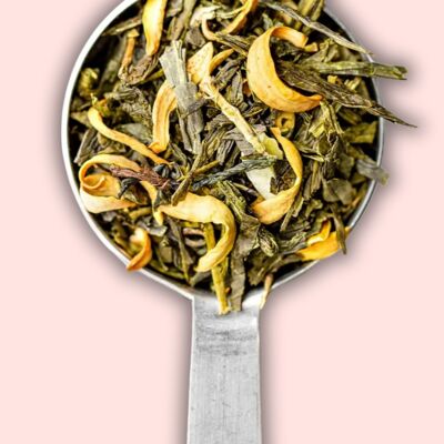 Tè verde biologico ai fiori d'arancio e mandorle - 100g