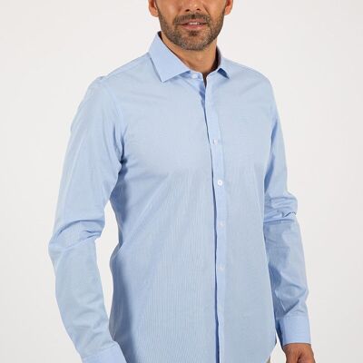 Camisa vestir Azul