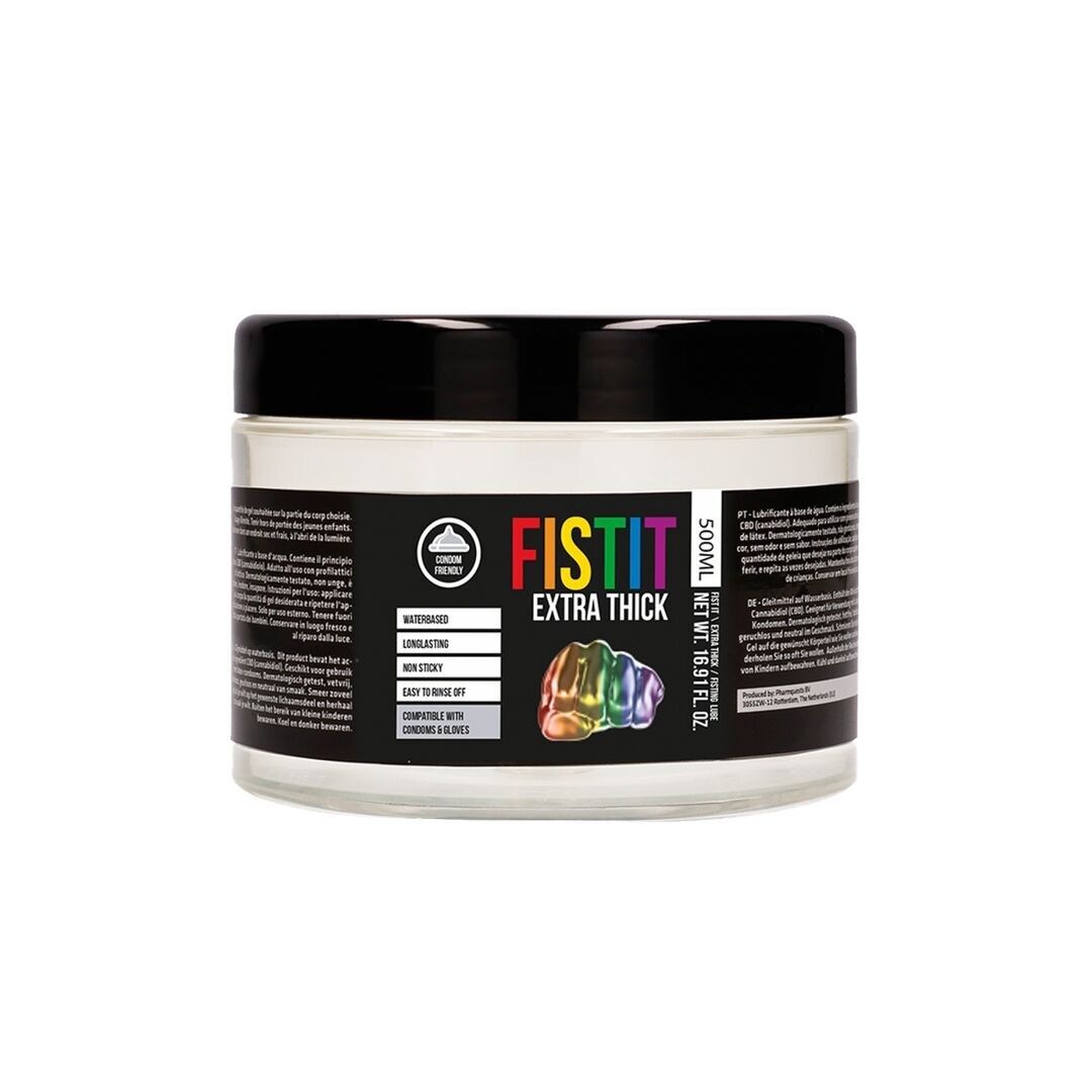 Fist It di Shots - Lubrificante extra denso Rainbow Edition - 17 fl oz / 500 ml