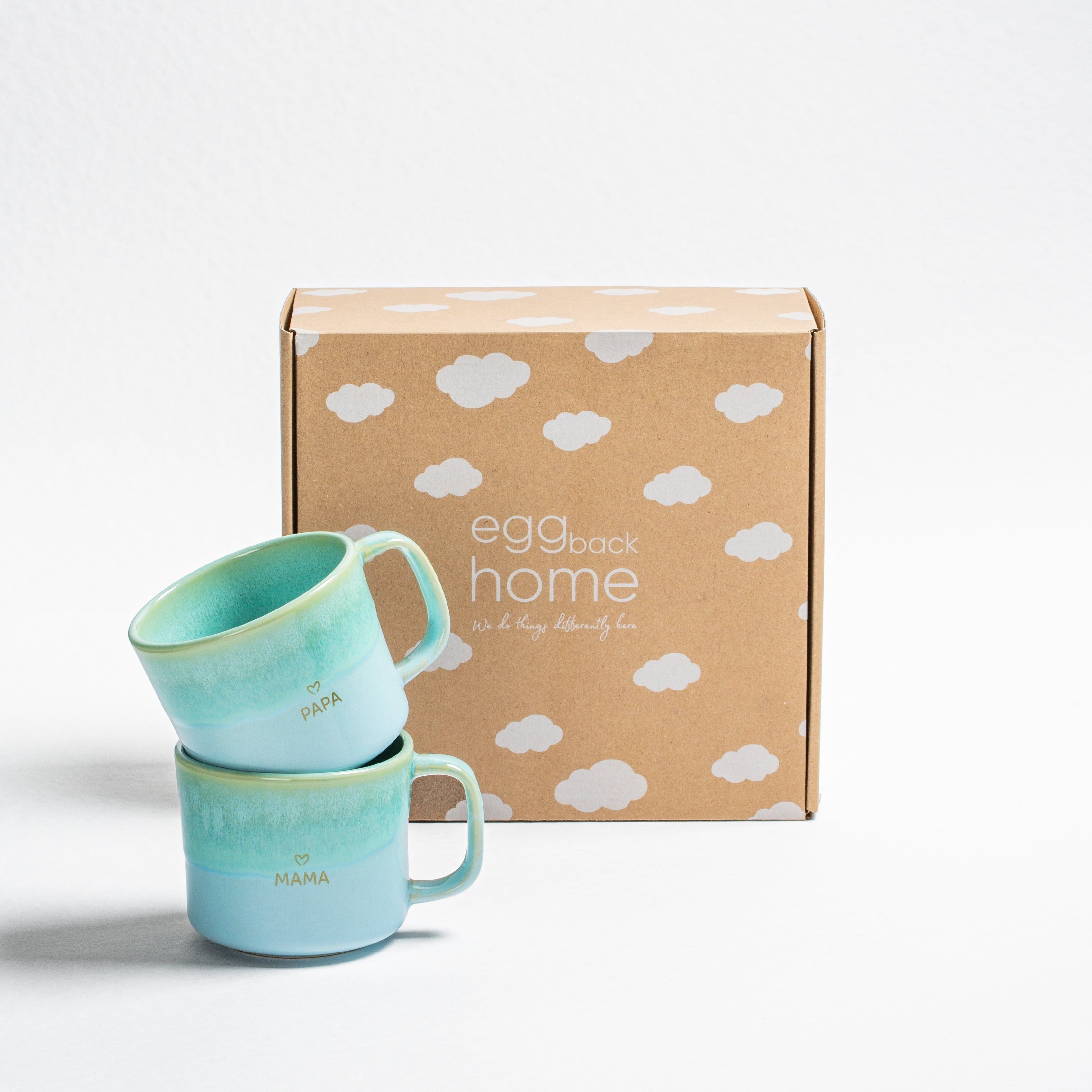 Caribbean 2 Mugs Set Mama & Papa Collection