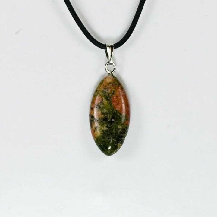 Ciondolo Occhio di Cavallo, Unakite