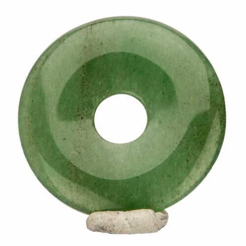 Donut, 40mm, Grüner Aventurin