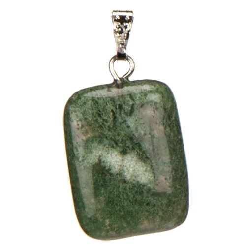 Ciondolo Rettangolo, 20x15mm, Agata Albero