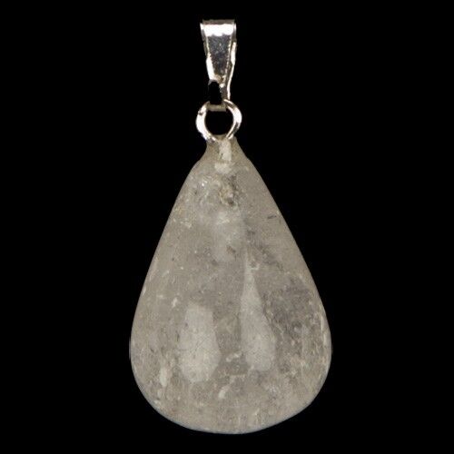 Ciondolo a forma di uva, 18x13 mm, cristallo di rocca