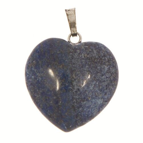 Heart Pendant, 25mm, Lapis Lazuli