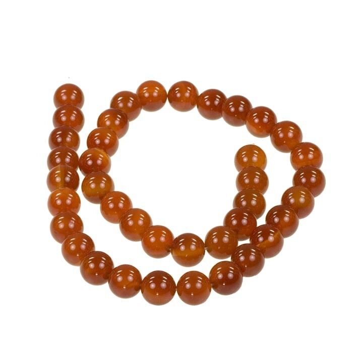 Strang Karneol, 10mm