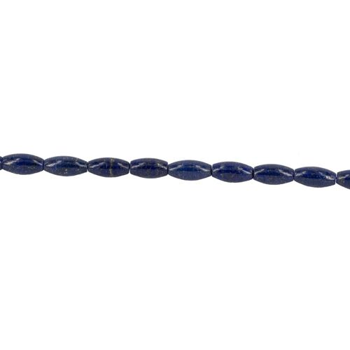 Strang Lapislazuli, Reisperlen 10x20mmm
