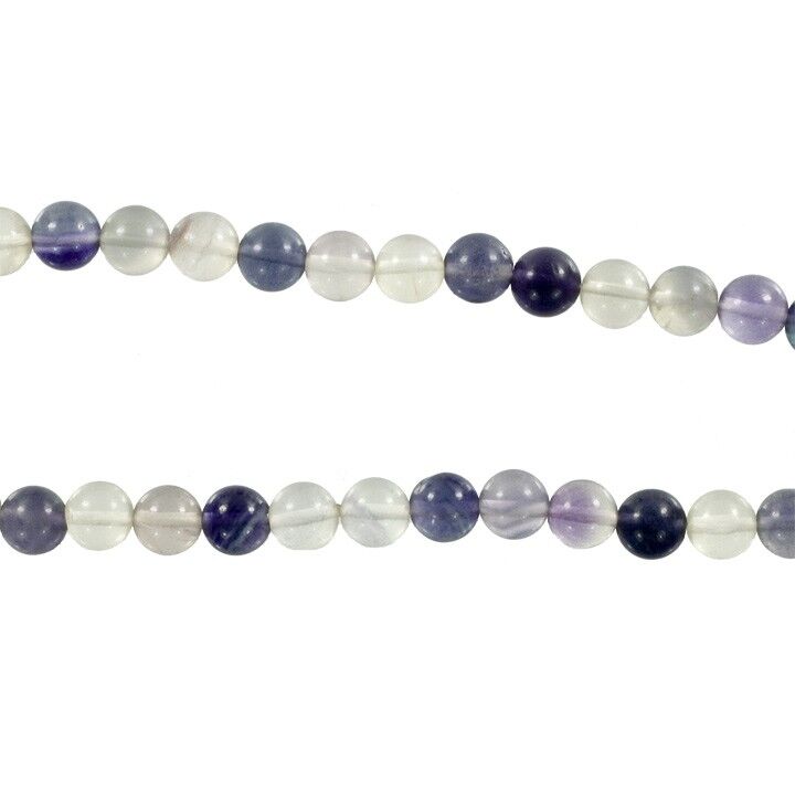 Hilo de fluorita arcoiris, bola, 8 mm