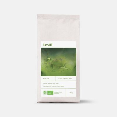 Organic green mate — 250g bag